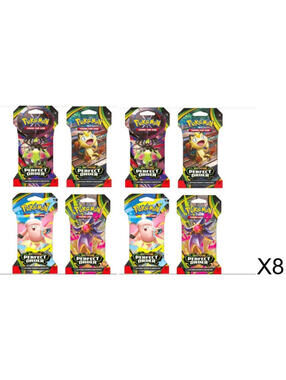 8 Pokemon Mega Evolution Perfect Order Sleeved Booster Packs